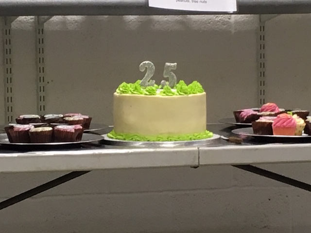 25th birthday cake