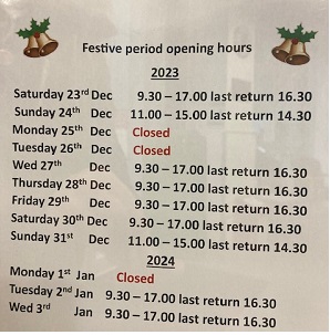 Opening Hours poster